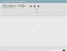 Tablet Screenshot of farmhouselodge.co.za